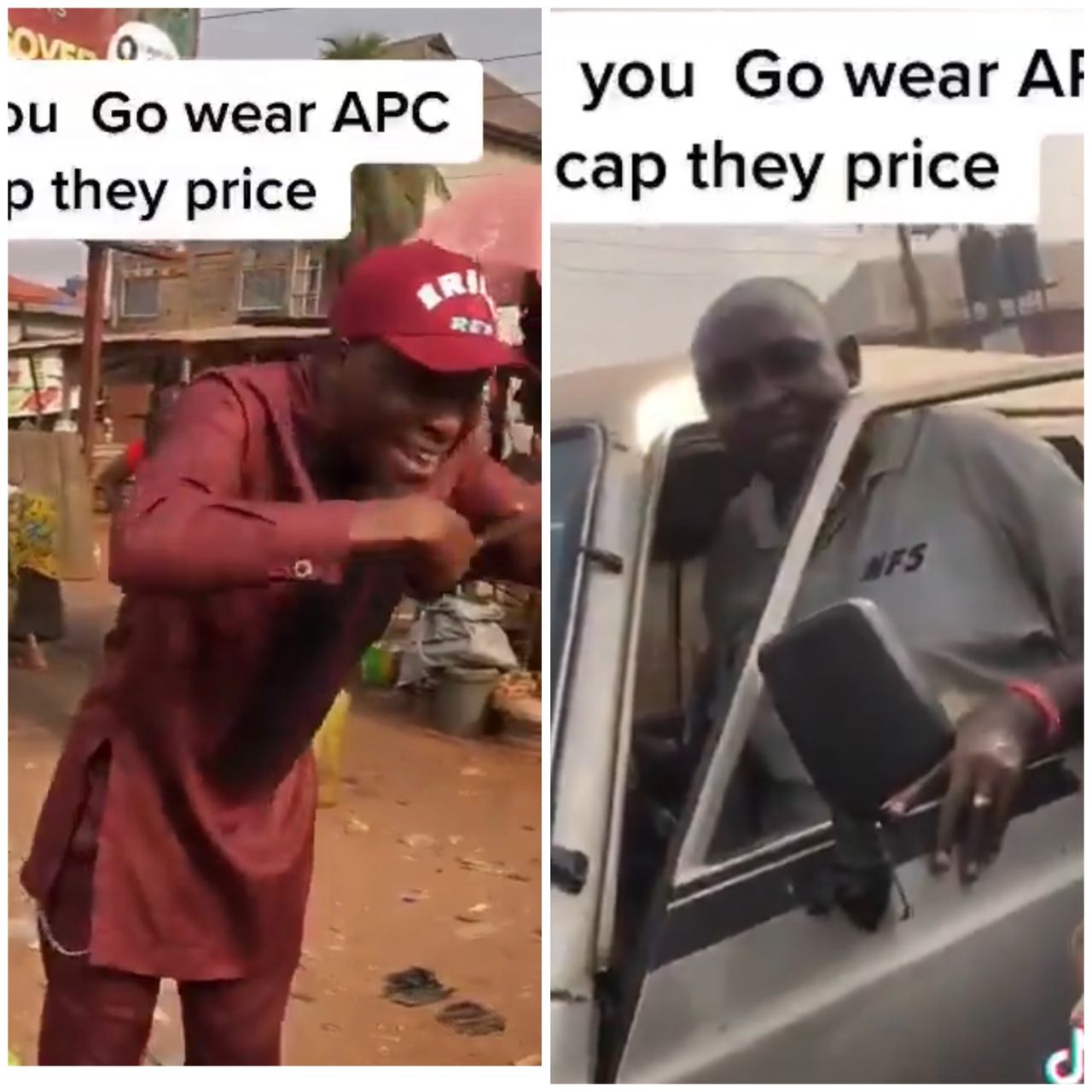 You don?t have shame - Marketers tackle APC supporter for pricing goods in the market (video)